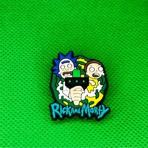 🌼 (5/$10 or 10/$15) NEW Rick and Morty Croc Charm
